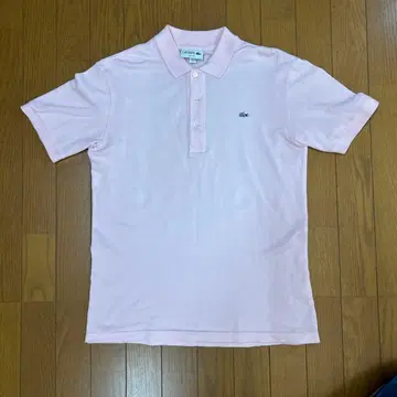LACOSTE 여성용 피케 셔츠 연한 핑크