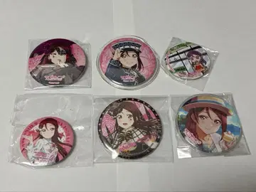 러브 라이브 선샤인 Aqours 사쿠라우치 리코 유닛 라이브 가챠 캔뱃지