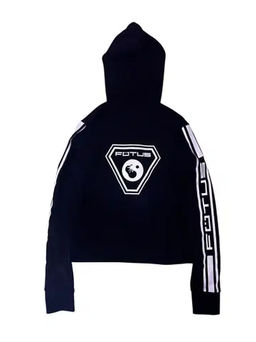 FOTUS 지퍼 후드티 사이버