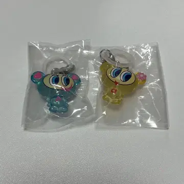 나루미야 캐릭터즈 메지루시 액세서리 나카무라 군 하나짱 세트