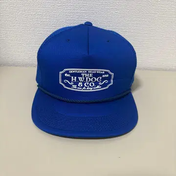 THE H.W. DOG & CO. 메쉬 캡 블루
