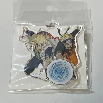 NARUTO 스핀 아크릴 키링 나루토 미나토