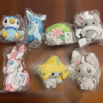 포켓몬 봉제 인형 7종 세트