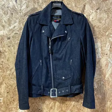 Schott BEAMS DENIM ONE STAR RIDERS 36