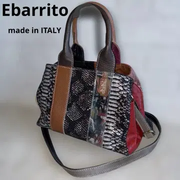새상품급 ] Ebarrito 에바리토 2way 숄더백 패치워크 가죽