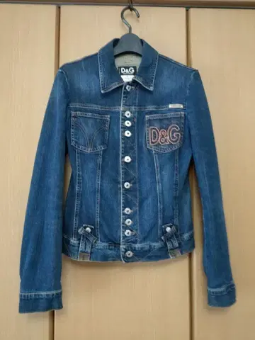 D&G 데님 자켓 인디고 블루 사이즈 S