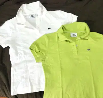 새상품급 LACOSTE 라코스테 반팔 피케 셔츠 2장 세트