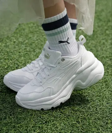 PUMA 푸마 우먼 시리아 웨지 스니커즈 24cm