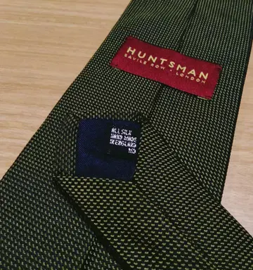 Huntsman Savile Row 넥타이 영국제