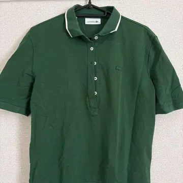 LACOSTE 라코스테 반팔 피케 셔츠 그린