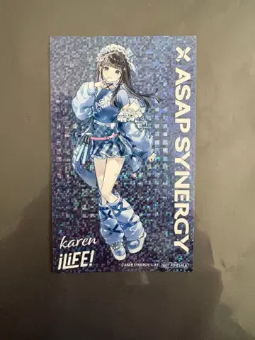 소라시 카렌 스티커 씰 키라 ASAP iLiFE! 아이라이프