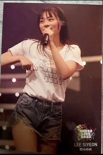 NMB48 리시연 LIVE2023 랜덤 브로마이드 현 QWER