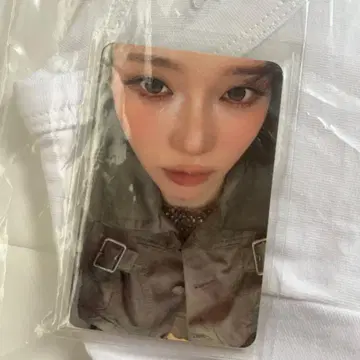 aespa 윈터 LEMONADE 팝업 티셔츠 포토카드