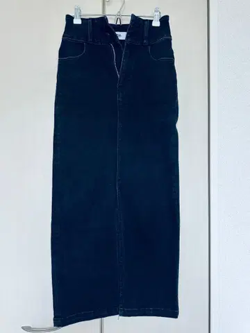 AZUL BY MOUSSY 데님 타이트 스커트 블랙 XS