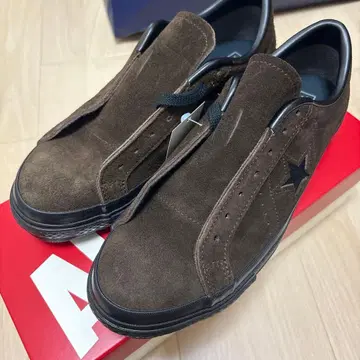 [ 미사용 새상품 ] 컨버스 ONE STAR J SUEDE 일본제 브라운