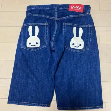 CUNE 데님 하프 팬츠 토끼 30인치