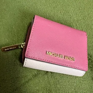 MICHAEL KORS 지갑 핑크 화이트