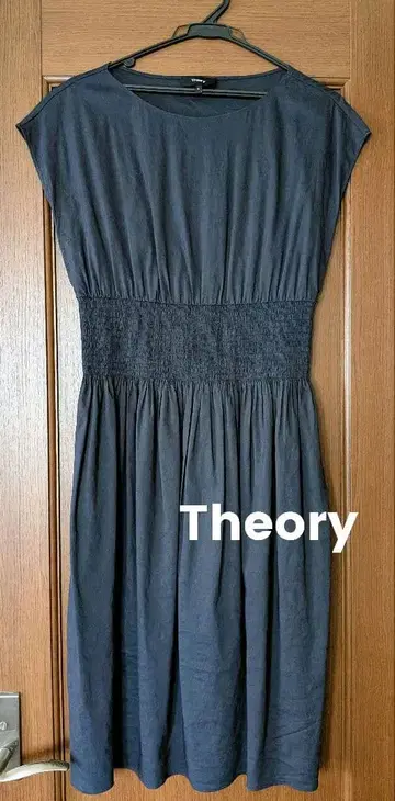 Theory 에코 크런치 워시 스모크 드레스 원피스