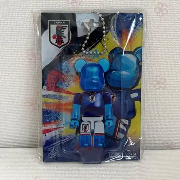 BE@RBRICK 축구 일본 대표 아크릴 키링 (블리스터풍)