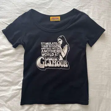 HYSTERIC GLAMOUR T셔츠 블랙 free size