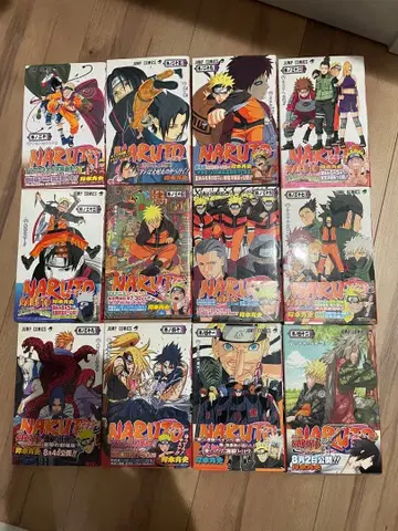 NARUTO 나루토 전권 초판 오비 포함 12권 세트