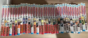 NARUTO 나루토 전권 초판 오비 포함 다수 34권 세트