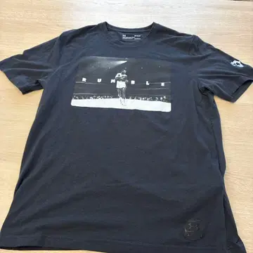 Under Armour Rumble T셔츠 블랙 LG