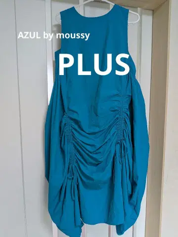 AZULby moussy PLUS 개더 원피스