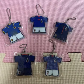 아크릴 참 축구 일본 대표 비스킷 5개