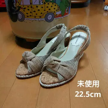 lumi cosme 샌들 웨지솔 베이지 35