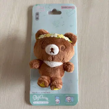 갈색 곰 Play Charm 스마트폰 스탠드 리락쿠마
