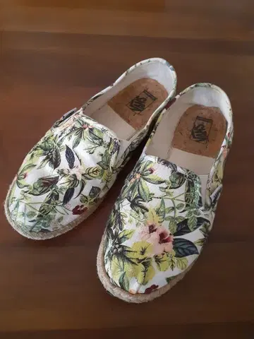 VANS 슬립온 꽃무늬 보타니컬 에스파드리유