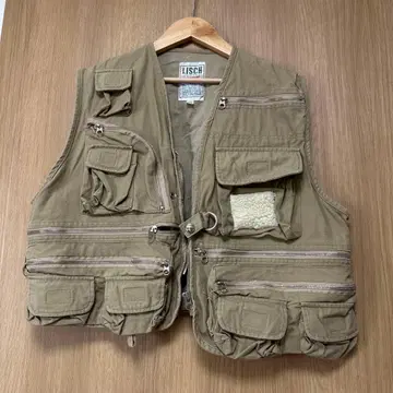 LISCH 낚시용 조끼 베이지