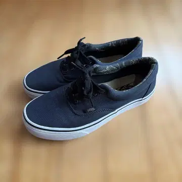 VANS Era 네이비 캔버스 스니커즈