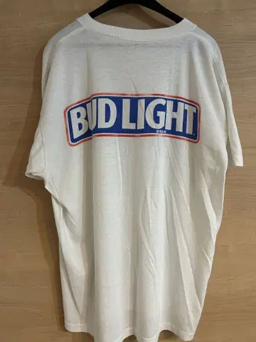 Bud Light 90s usa 티셔츠 화이트 XL budweiser