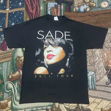 새상품급 SADE TOUR 2011 ALSTYLE LARGE 티셔츠