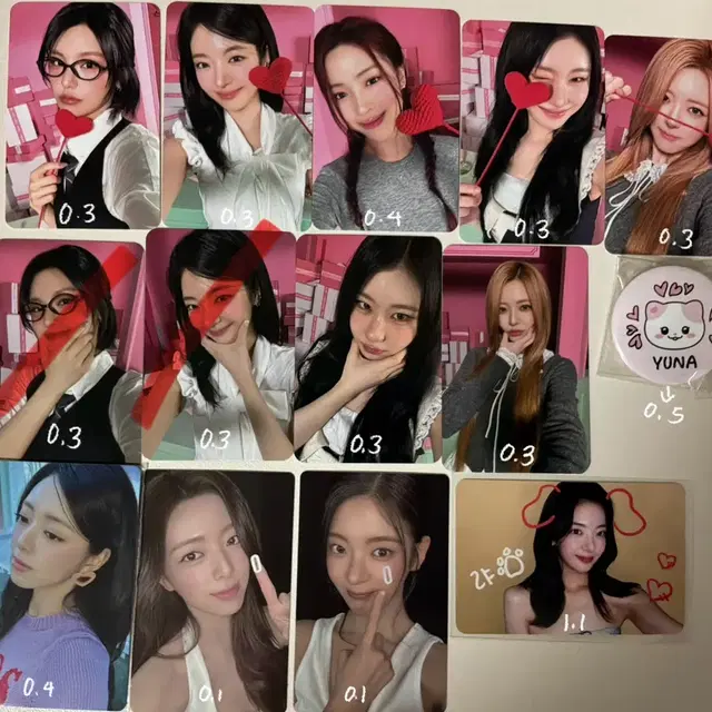 있지 포카 양도 판매