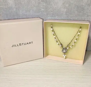 질스튜어트 JILLSTUART 꽃 목걸이 목걸이 펄