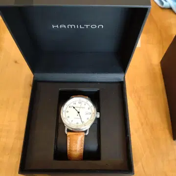 HAMILTON 자동 와인딩 시계 H77715553 파이오니어