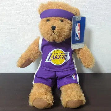 레이커스 곰 봉제 인형 농구 NBA LAKERS LA