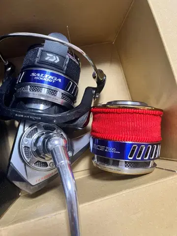 다이와 솔티가 6000GT RCS 7000 스풀 포함