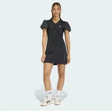 미사용 새상품 adidas Originals 볼륨 슬리브 원피스