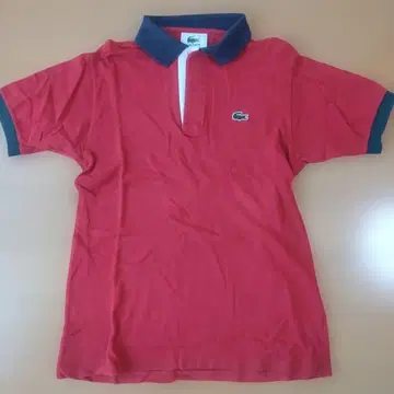 LACOSTE 피케 셔츠 레드 사이즈 3