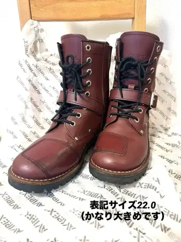 8월 말까지! AVIREX 부츠 YAMATO 22.0