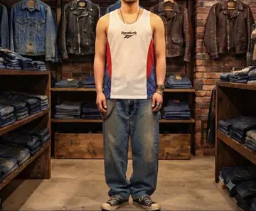 Reebok 탱크탑 슬리브리스 USA제 90s