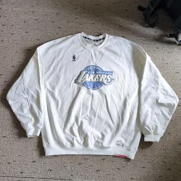 NBA Los Angeles Lakers 맨투맨 화이트 L