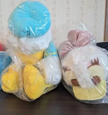 디즈니 도날드 데이지 봉제 인형 2세트
