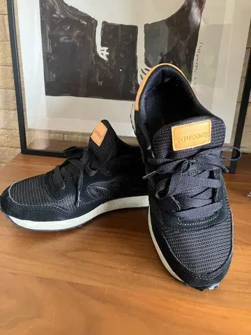 Saucony 스니커즈 블랙 오렌지