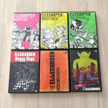 ELLEGARDEN DVD 6장 세트 엘르가든