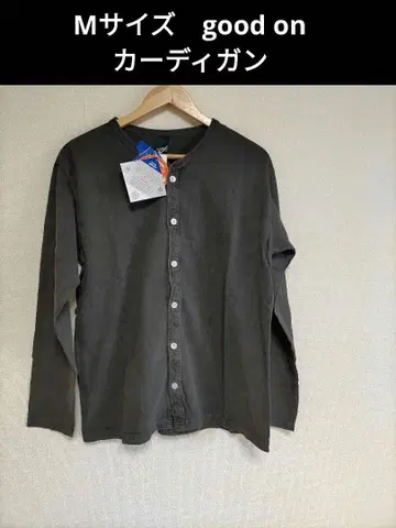 M 사이즈 good on 가디건 p_블랙 새상품 택 포함